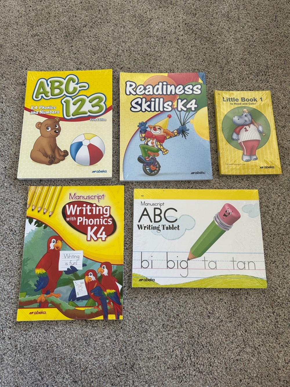 Abeka K4 curriculum